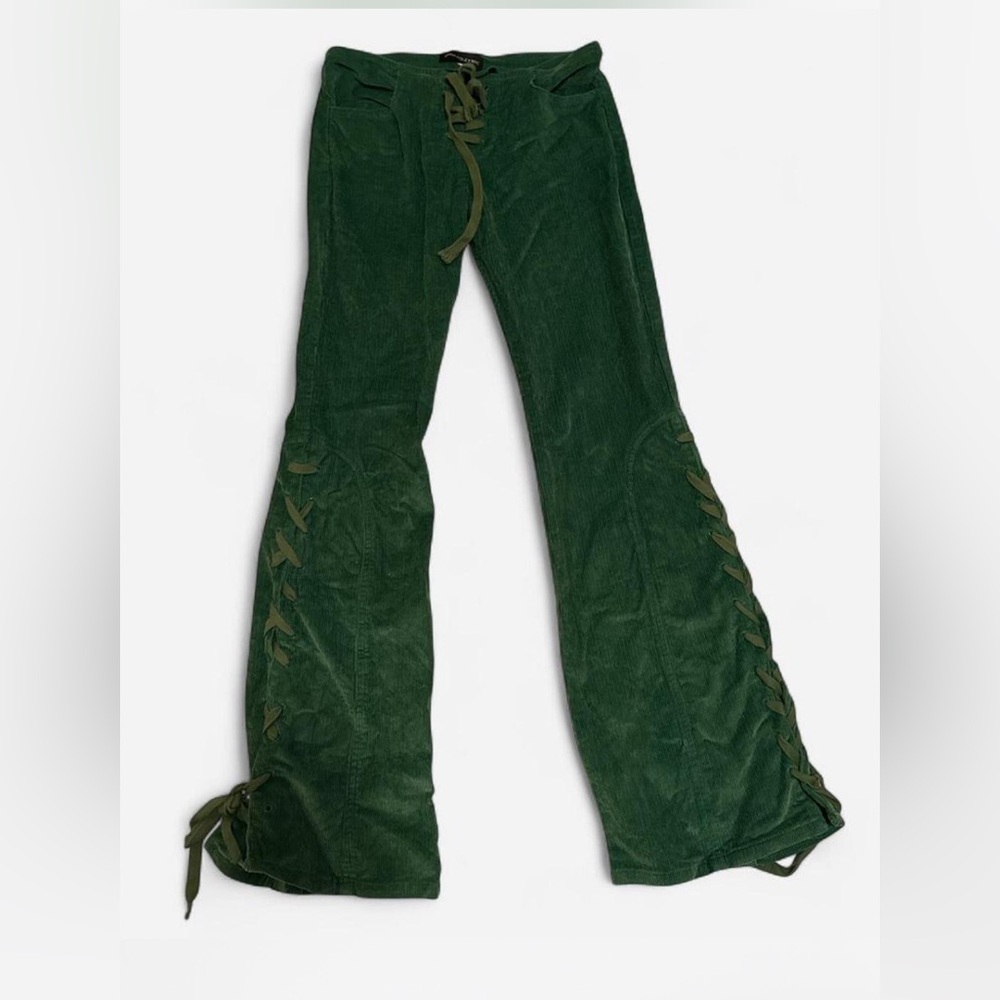 Dana Foley Green Corduroy Pants